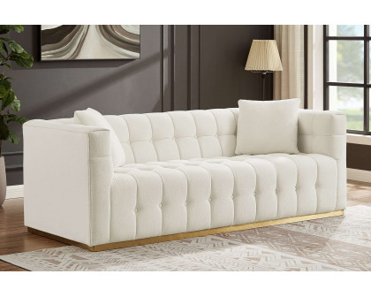 Ashcroft Eleanor Boucle Sofa - Beige