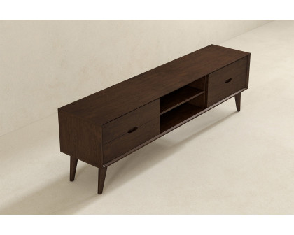 Ashcroft Adrian Walnut TV Stand