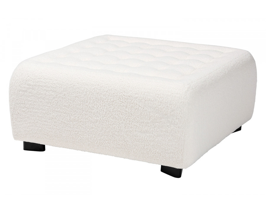 Baxton - Athena Modern Square Ottoman