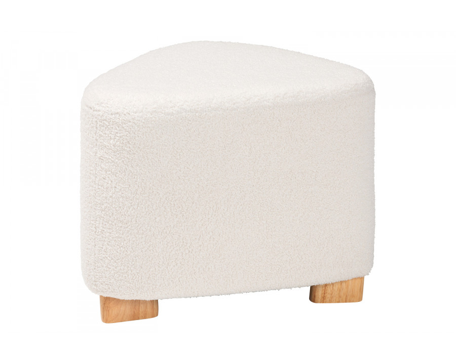 Baxton - Brielle Modern Ottoman