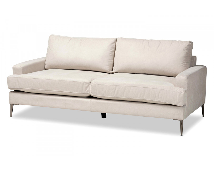 Baxton Davidson Modern Sofa - Beige