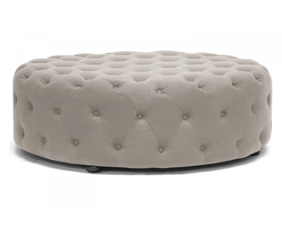 Baxton - Cardiff Modern Tufted Ottoman