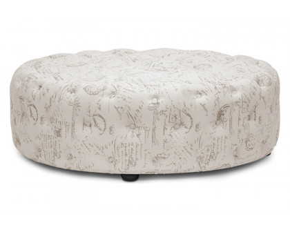 Baxton - Cardiff Modern Tufted Ottoman