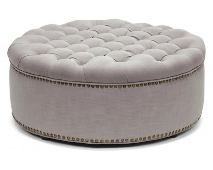 Baxton - Iglehart Modern Tufted Ottoman