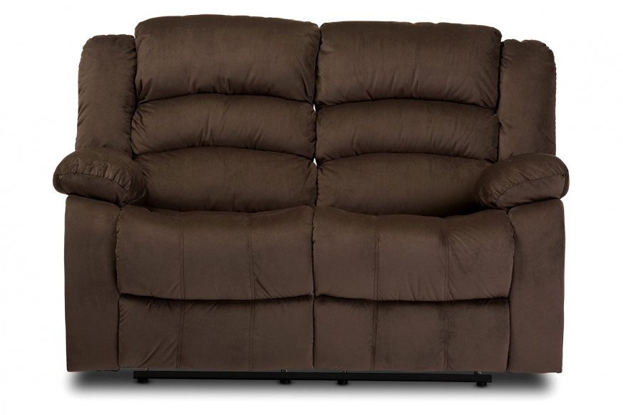 Baxton™ Hollace Modern Recliner - 2-Seater