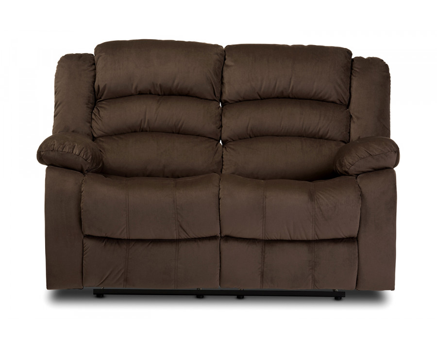 Baxton Hollace Modern Recliner - 2-Seater