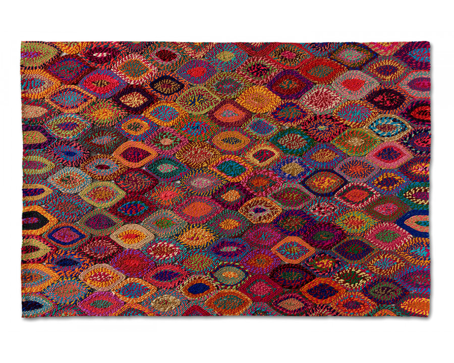 Baxton Addis Modern Area Rug - Multi-Colored