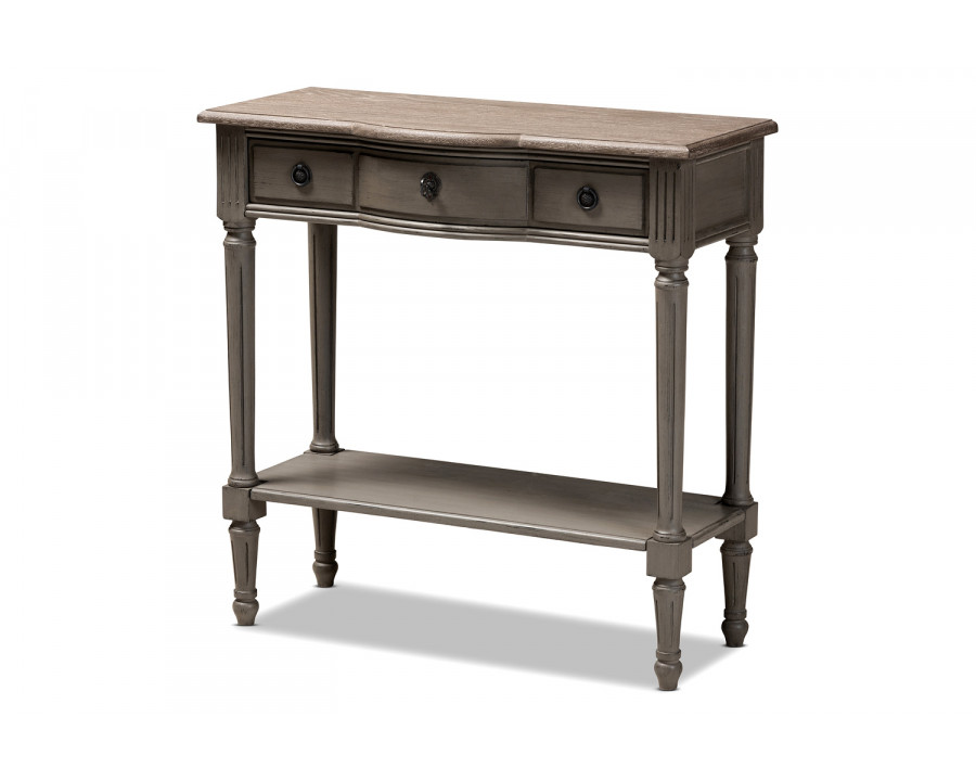 Baxton - Noelle French Provincial 1-Drawer Wood Console Table