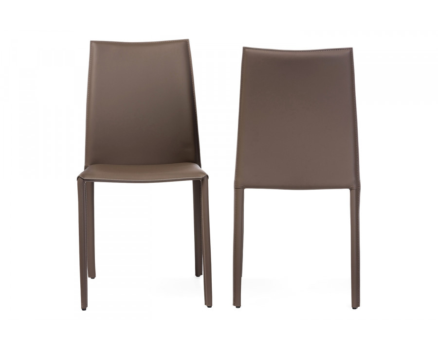 Baxton Rockford Modern 2-Piece Dining Chair Set