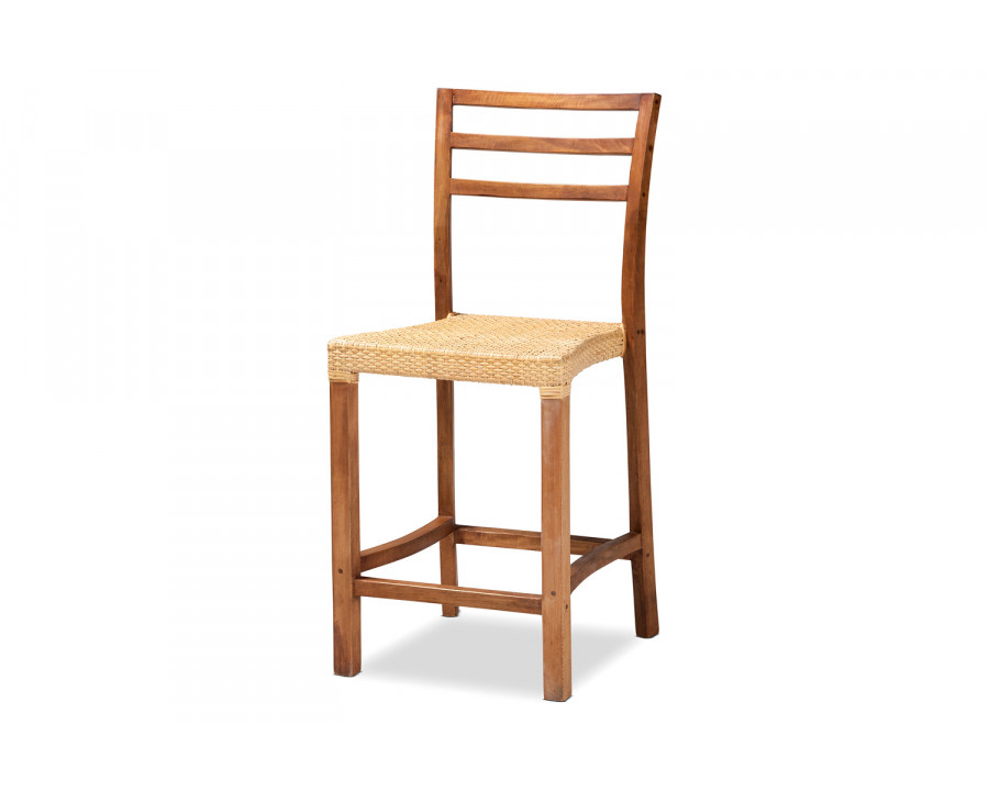 Baxton - Arthur Mid-Century Modern Counter Stool