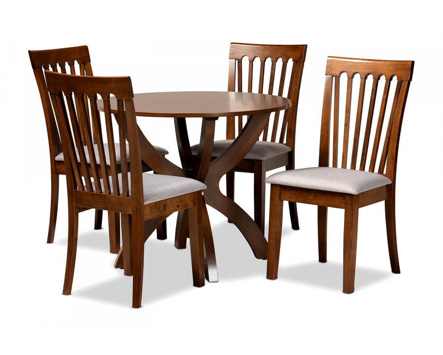 Baxton - Bailey Modern 5-Piece Dining Set