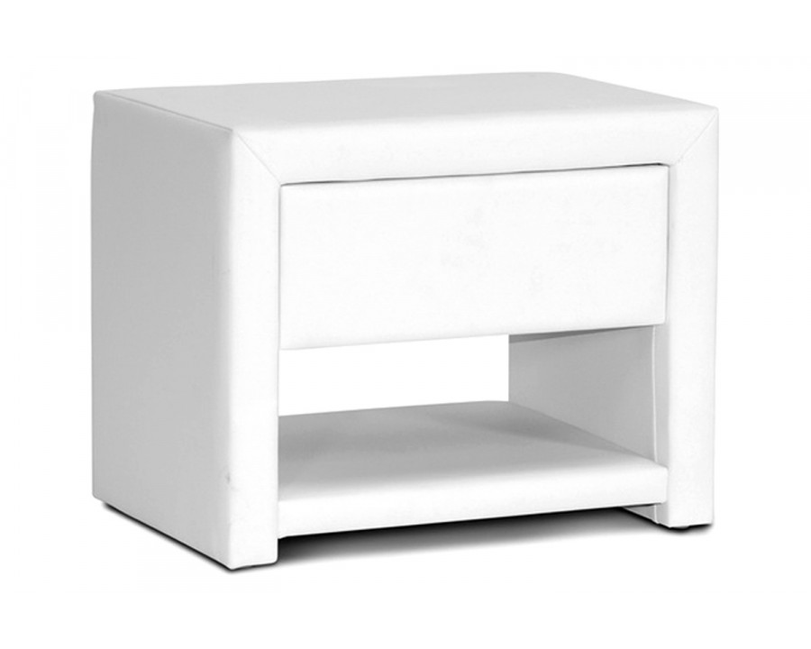 Baxton Massey Modern Nightstand - White