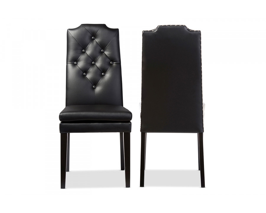 Baxton Dylin Modern Dining Chair - Black