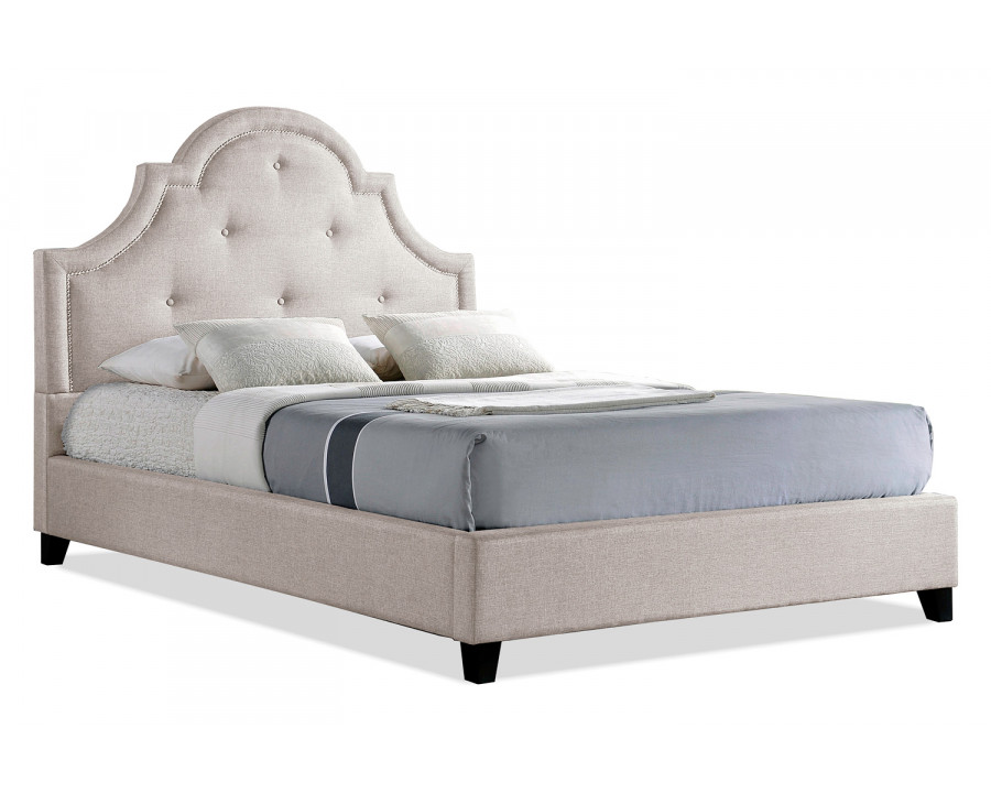 Baxton Colchester Modern Platform Bed