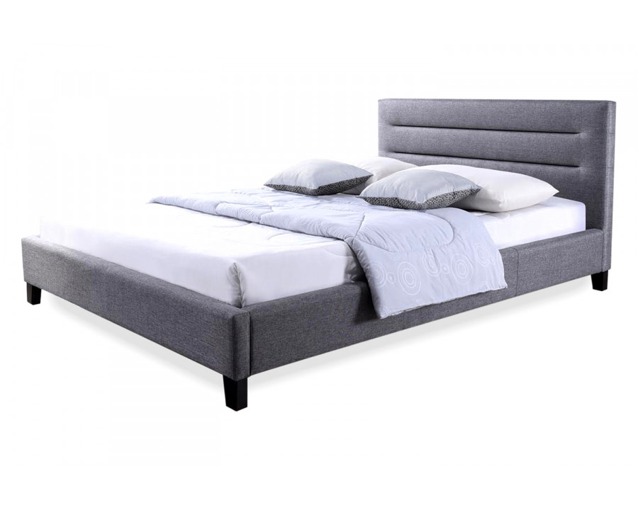 Baxton Hillary Modern Platform Base Bed Frame - Full Size