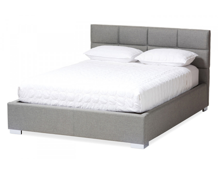 Baxton Sophie Modern Platform Bed