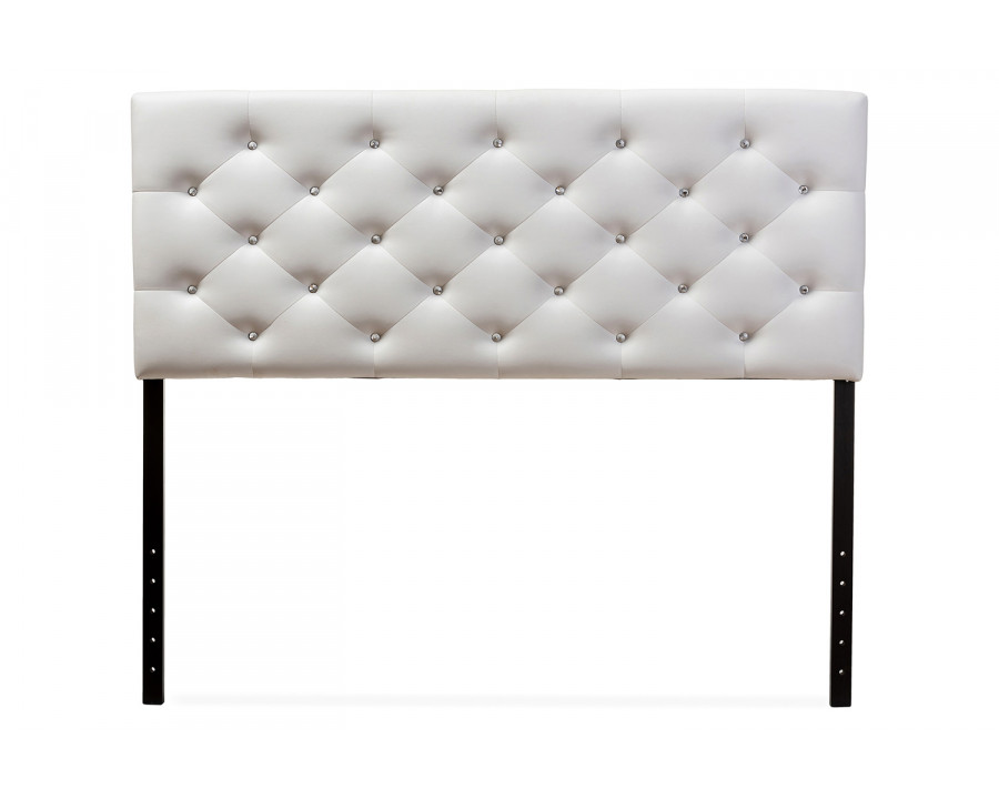 Baxton Viviana Modern Headboard Full Size - White