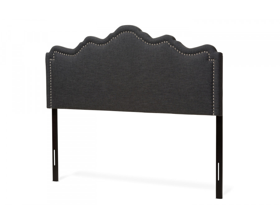 Baxton Nadeen Modern Headboard Full Size - Dark Grey