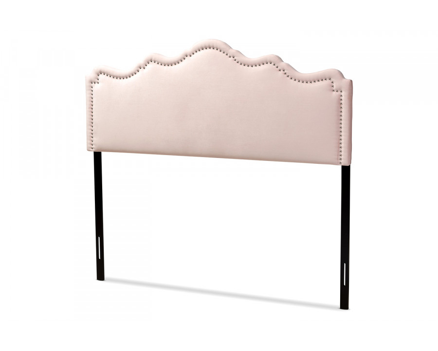 Baxton Nadeen Modern Headboard Full Size - Light Pink