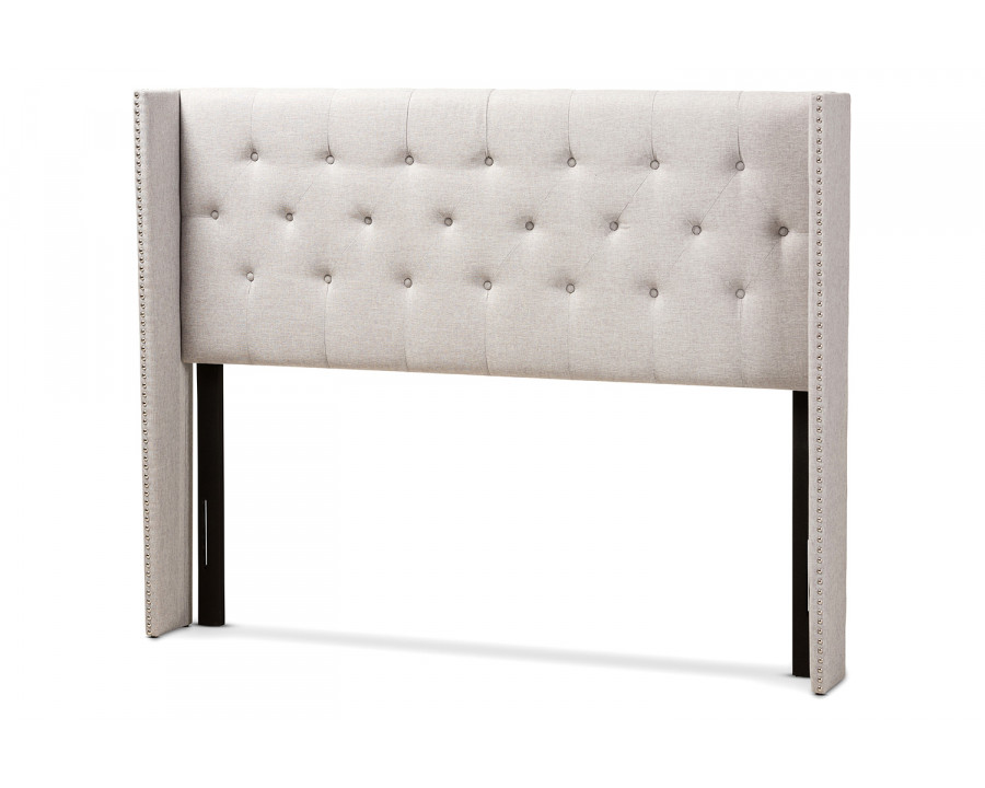 Baxton - Ally Modern Winged Headboard