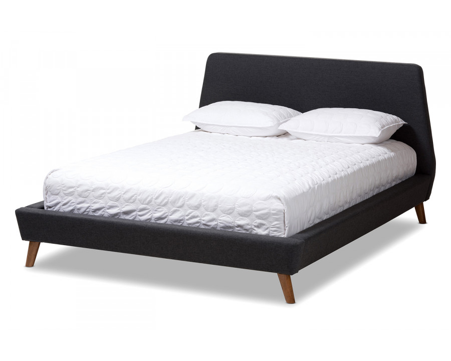 Baxton Sinclaire Modern Platform Bed