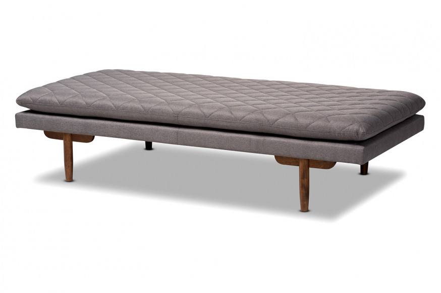 Baxton™ Marit Mid-Century Modern Daybed - Gray