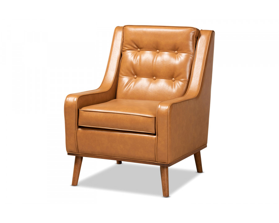 Baxton Daley Modern Lounge Armchair