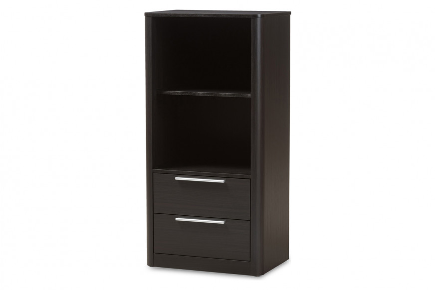 Baxton™ - Carlingford Modern 2-Drawer Bookcase