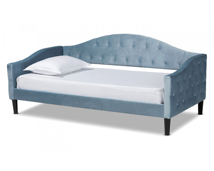 Baxton Benjamin Modern Daybed - Light Blue