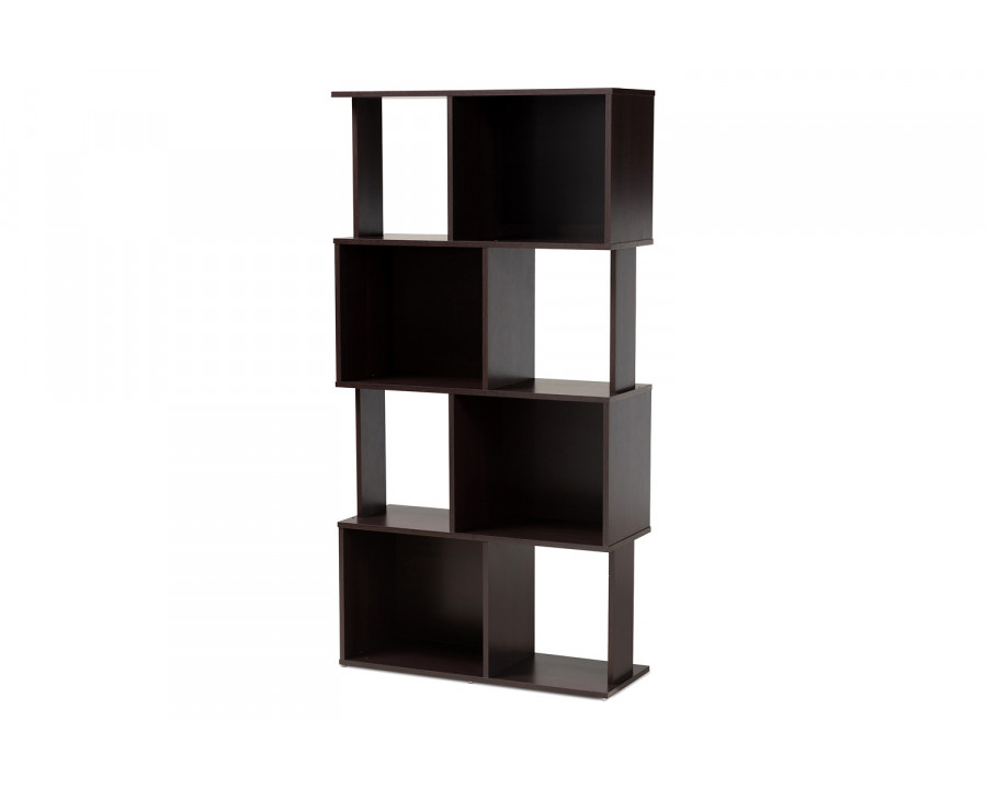 Baxton Riva Modern Bookshelf