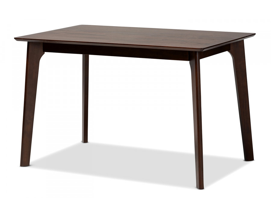 Baxton Seneca Modern Dining Table - 47"