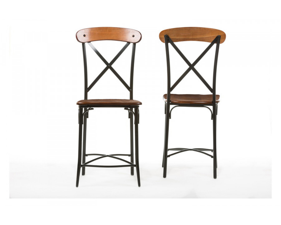 Baxton - Broxburn 2-Piece Bar Stool