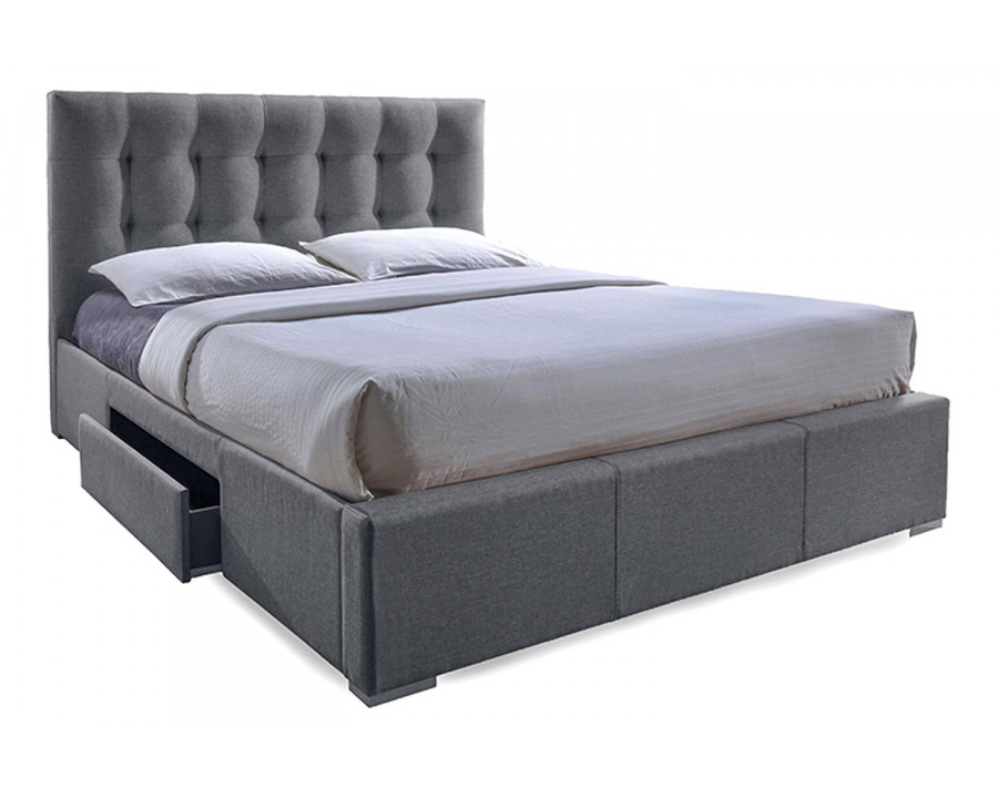 Baxton Sarter Bed with 2-drawer