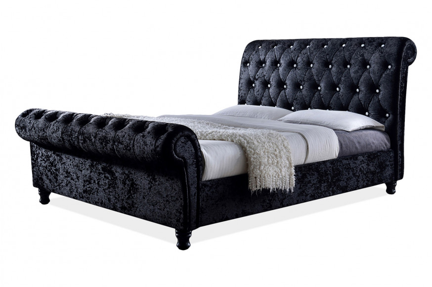 Baxton™ Castello Platform Bed - King Size