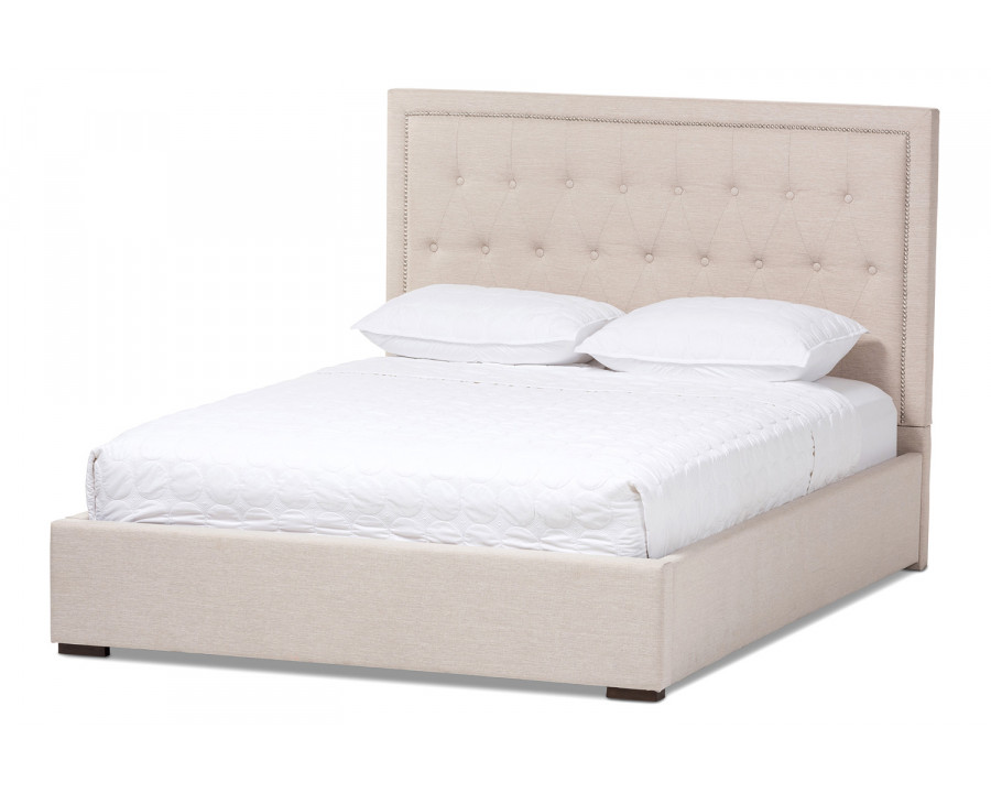 Baxton Taylor Modern Platform Bed