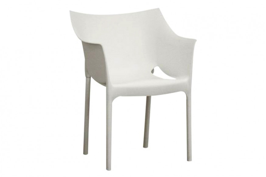 Baxton™ - Molded Plastic Arm Chair