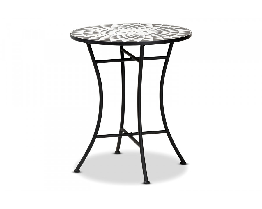 Baxton Callison Modern Outdoor Dining Table