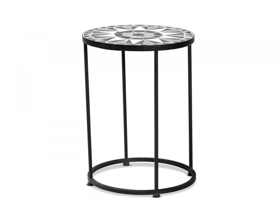 Baxton - Kaden Modern Outdoor Side Table