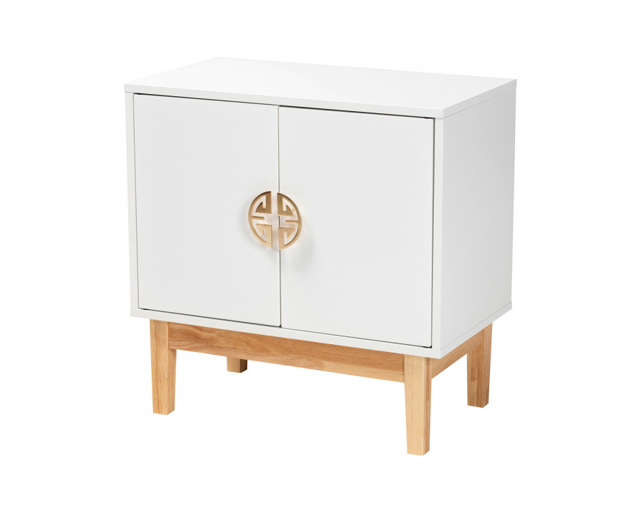 Baxton - Kamana Modern 2-Door Storage Cabinet