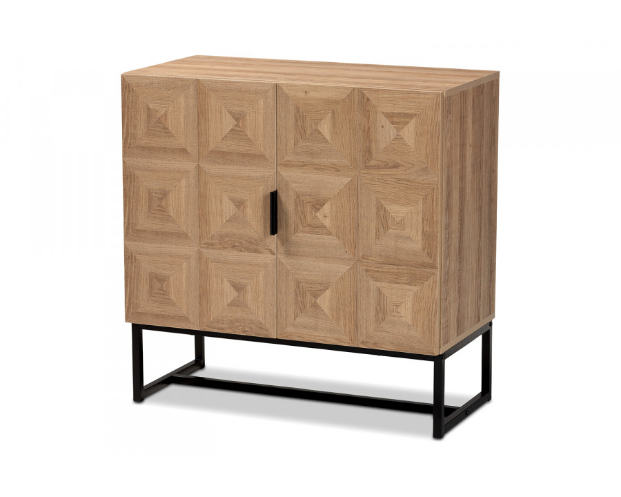 Baxton - Darien Modern 2-Door Storage Cabinet