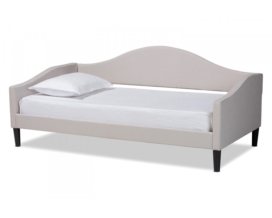 Baxton Milligan Modern Daybed - Beige