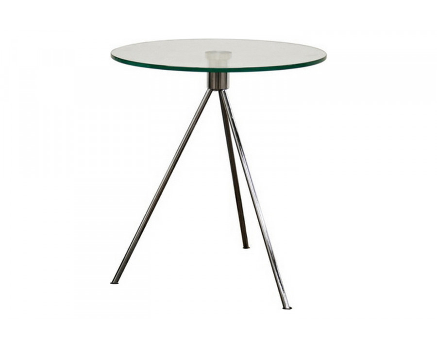 Baxton Triplet End Table with Tripod Base