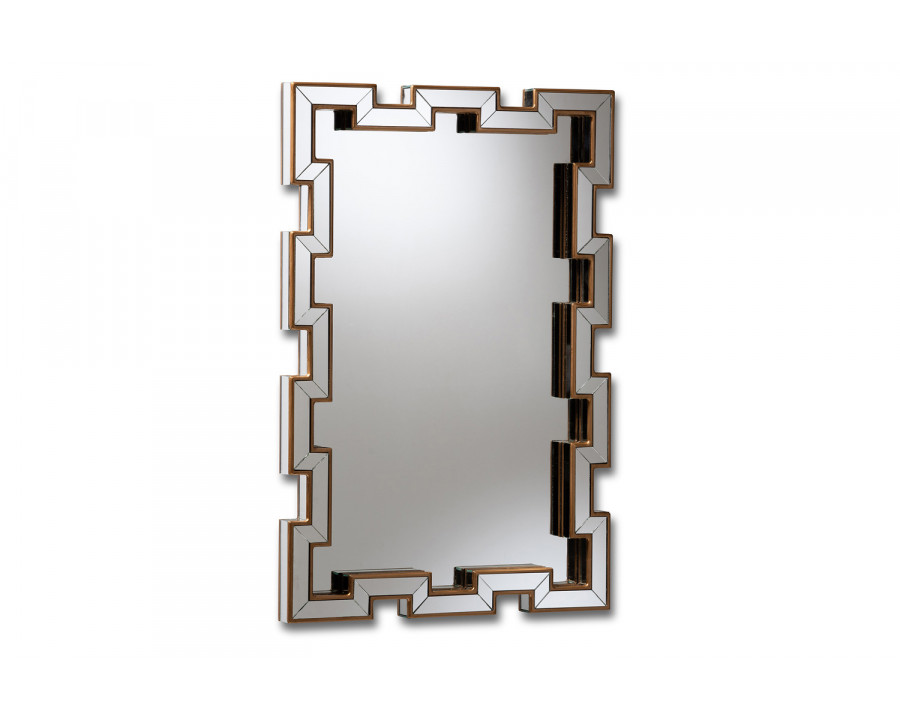 Baxton - Tanis Modern Rectangular Accent Wall Mirror