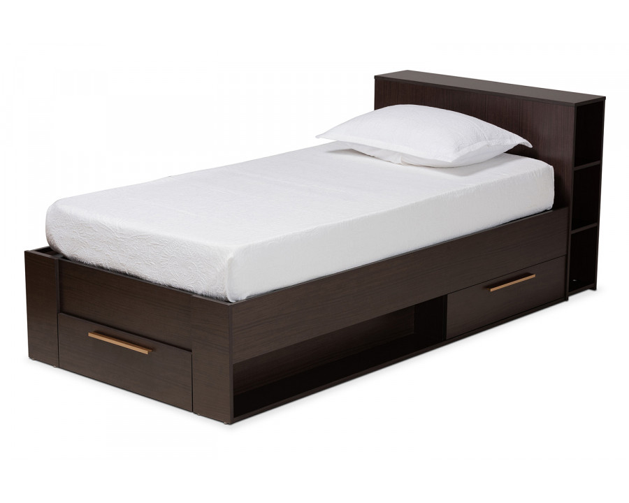 Baxton - Carlson Modern 3-Drawer Platform Storage Bed