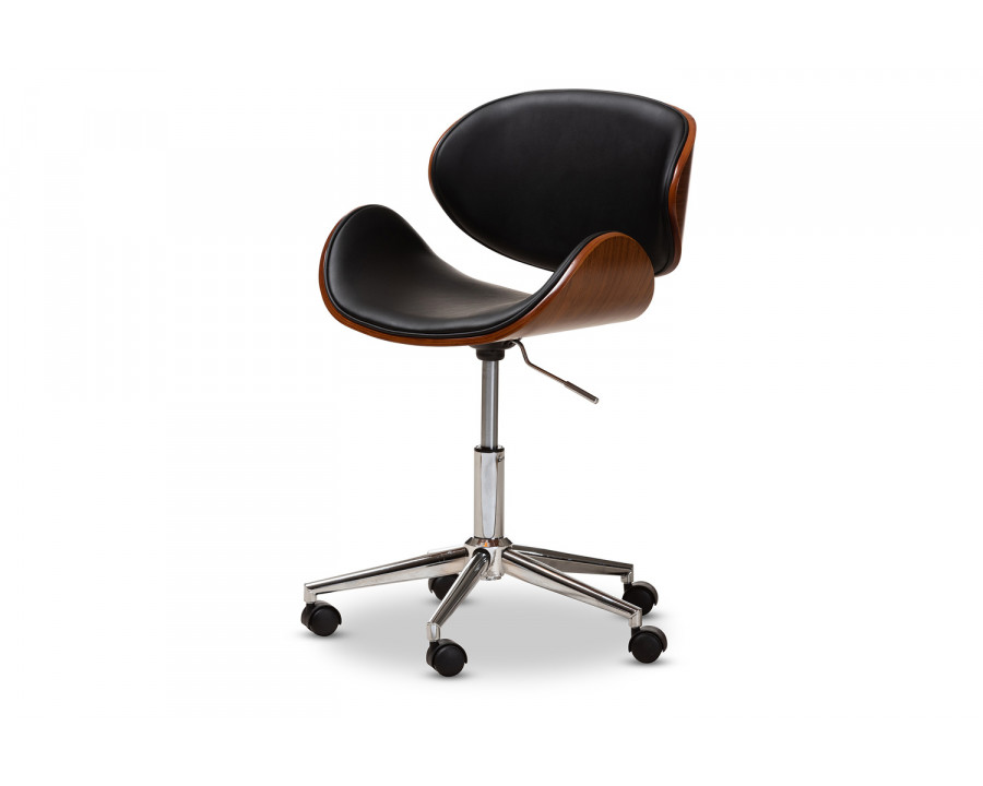 Baxton - Ambrosio Modern Adjustable Swivel Office Chair