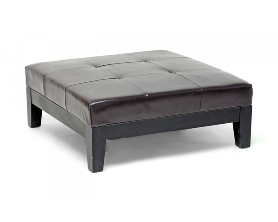 Baxton Square Cocktail Ottoman