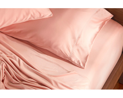 Bedgear Dri-Tec Sheet Set - Dusty Rose, Queen Size