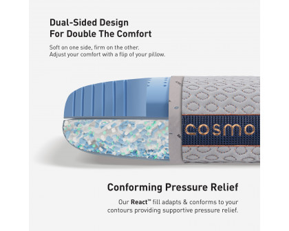 Bedgear Cosmo King Performance Pillow - 2.0 Size