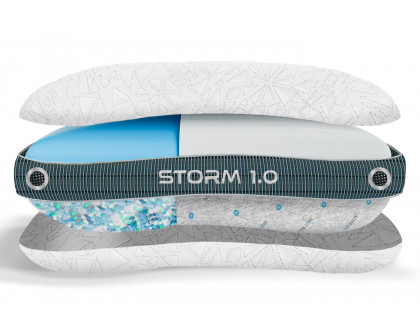 Bedgear Storm Cuddle Curve Pillow - 2.0 Size