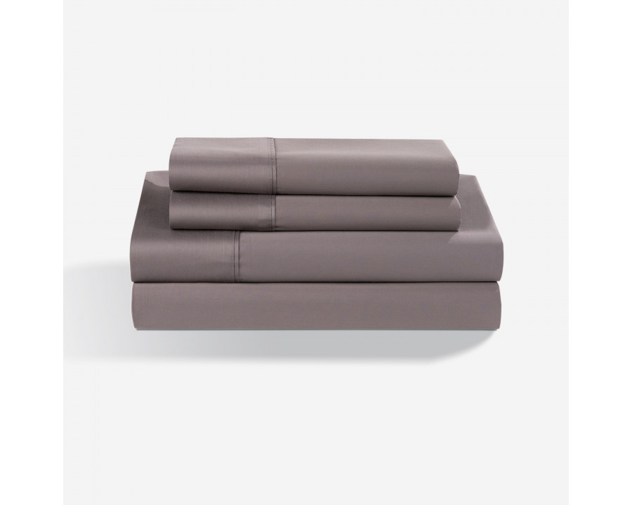 Bedgear Hyper-Cotton Sheet Set - Gray, Split Head King